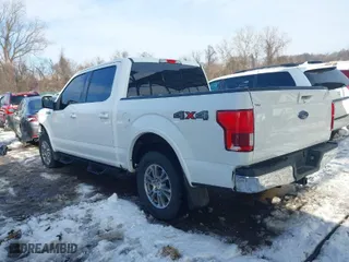 2020 Ford F-150 XL with VIN 1FTEW1E59LFB68168, listed as a IAAI auction lot 41300117 with 67,741 mi miles. Bid and sale history available at carsss.com. Image 3.