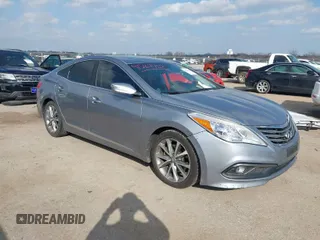 2016 Hyundai Azera with VIN KMHFG4JG6GA509647, listed as a IAAI auction lot 41528752 with 106,168 mi miles and . Bid and sale history available at DreamBid. Image 1.