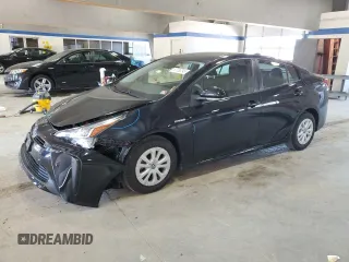 2021 Toyota Prius L Eco with VIN JTDKAMFUXM3139399, listed as a Copart auction lot 52183245 with 22,438 mi miles and Salvage Title. Bid and sale history available at carsss.com. Image 1.