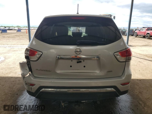 2015 Nissan Pathfinder S with VIN 5N1AR2MM1FC615050, listed as a Copart auction lot 56037175 with 159,145 mi miles and Clean title. Bid and sale history available at DreamBid. Image 6.