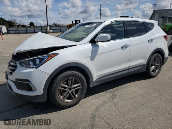 2018 Hyundai Santa Fe 2.4L z VIN 5NMZTDLB1JH076587, wystawiony jako Copart lot #51484585 z przebiegiem 106 026 mil mil oraz Szkoda całkowita • Salvage title. Historia ofert i sprzedaży dostępna na DreamBid. Obrazek 1.
