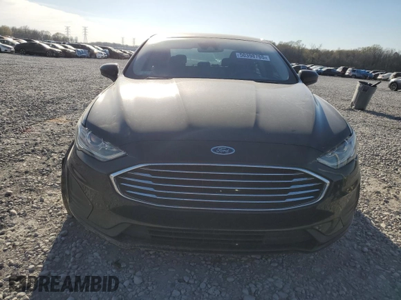 2019 Ford Fusion SE with VIN 3FA6P0HD8KR146510, listed as a Copart auction lot 50398765 with 128,283 mi miles and Salvage Title. Bid and sale history available at carsss.com. Image 5.