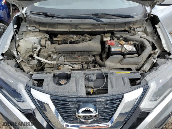 2017 Nissan Rogue S with VIN KNMAT2MV8HP524965, listed as a Copart auction lot 49075985 with 125,244 mi miles and Clean Title. Bid and sale history available at carsss.com. Image 11.