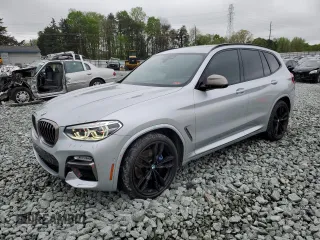 2019 BMW X3 M40i with VIN 5UXTS3C55K0Z07974, listed as a Copart auction lot 52582205 with 71,739 mi miles and Salvage Title. Bid and sale history available at DreamBid. Image 1.