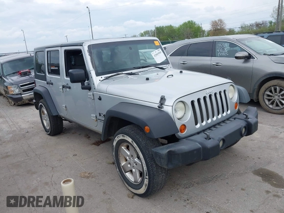 2008 Jeep Wrangler Unlimited X with VIN 1J4GA39108L510829, listed as a IAAI auction lot 42069589 with 108,696 mi miles and . Bid and sale history available at DreamBid. Image 1.