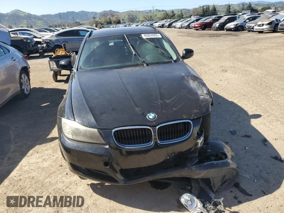 2011 BMW 3 Series 328i with VIN WBAUT9C59BA191965, listed as a Copart auction lot 46894005 with 125,397 mi miles and Salvage title. Bid and sale history available at DreamBid. Image 5.