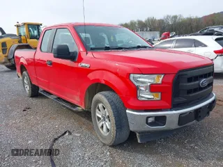2017 Ford F-150 XL with VIN 1FTEX1C8XHKC88988, listed as a IAAI auction lot 41866592 with 121,709 mi miles. Bid and sale history available at carsss.com. Image 1.