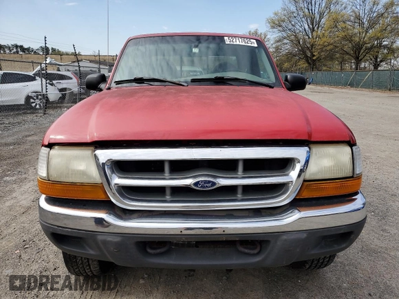 2000 Ford Ranger XL with VIN 1FTZR15VXYTA55671, listed as a Copart auction lot 52717625 with 90,678 mi miles and Clean Title. Bid and sale history available at carsss.com. Image 5.