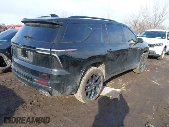 2024 Chevrolet Traverse AWD RS z VIN 1GNEVLKS1RJ208152, wystawiony jako IAAI lot #41586512 z przebiegiem 2 019 mil mil oraz . Historia ofert i sprzedaży dostępna na DreamBid. Obrazek 4.