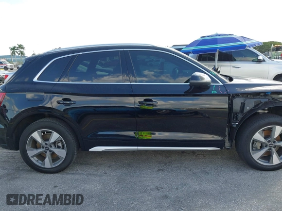 2023 Audi Q5 Premium Plus z VIN WA1BBAFY9P2085449, wystawiony jako IAAI lot #41508525 z przebiegiem 11 225 mil mil oraz . Historia ofert i sprzedaży dostępna na DreamBid. Obrazek 14.