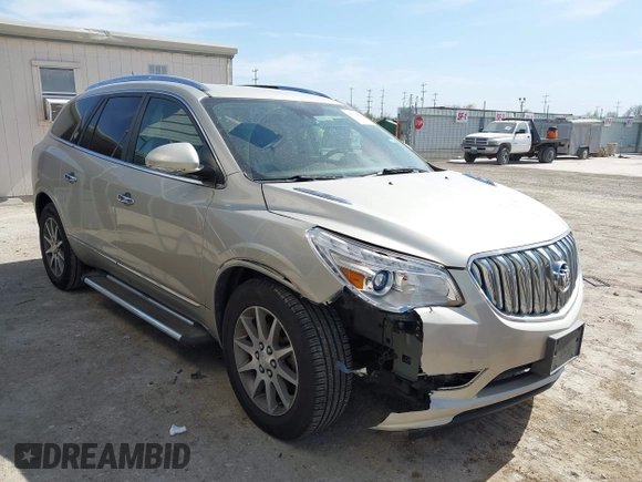 2014 Buick Enclave Leather with VIN 5GAKRBKD8EJ264242, listed as a IAAI auction lot 41770899 with 129,776 mi miles. Bid and sale history available at carsss.com. Image 1.