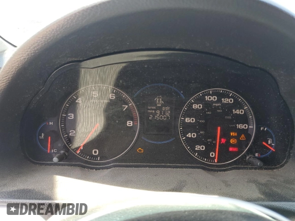 2004 Acura TSX w/Navigation with VIN JH4CL95984C027014, listed as a Copart auction lot 61915155 with 215,007 mi miles and Salvage title. Bid and sale history available at DreamBid. Image 9.