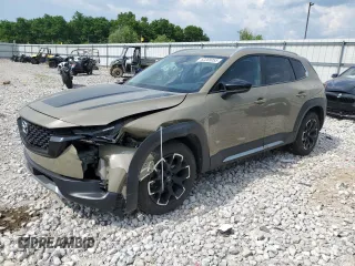 2023 Mazda CX-50 Meridian Edition with VIN 7MMVABXY8PN136383, listed as a Copart auction lot 62265055 with 24,218 mi miles and Salvage title. Bid and sale history available at DreamBid. Image 1.