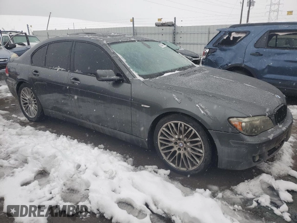 2007 BMW 7 Series 750i z VIN WBAHL83587DT08789, wystawiony jako Copart lot #79364414 z przebiegiem 172 496 mil mil oraz Szkoda całkowita • Salvage title. Historia ofert i sprzedaży dostępna na DreamBid. Obrazek 4.