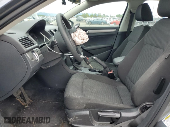 2012 Volkswagen Passat S with VIN 1VWAP7A37CC018612, listed as a Copart auction lot 57418075 with 102,005 mi miles and Salvage title. Bid and sale history available at DreamBid. Image 7.