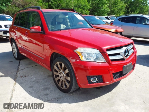 2011 Mercedes-Benz GLK GLK 350 with VIN WDCGG5GBXBF567941, listed as a IAAI auction lot 42075429 with 160,690 mi miles. Bid and sale history available at carsss.com. Image 1.