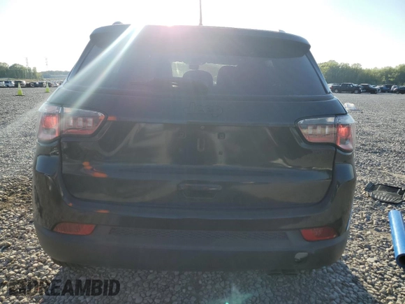 2018 Jeep Compass Altitude with VIN 3C4NJCBBXJT318361, listed as a Copart auction lot 51992595 with Not provided miles and Salvage title. Bid and sale history available at DreamBid. Image 6.