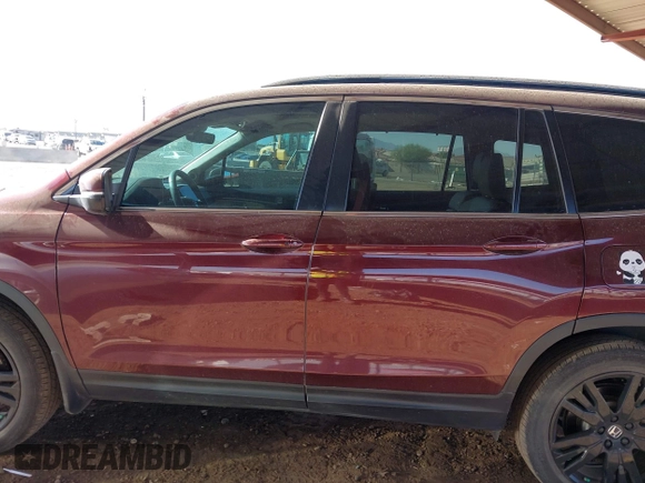 2022 Honda Pilot Special Edition with VIN 5FNYF6H2XNB087991, listed as a IAAI auction lot 41270858 with 25,206 mi miles. Bid and sale history available at carsss.com. Image 15.