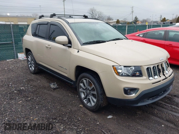 2017 Jeep Compass High Altitude with VIN 1C4NJCEB9HD166388, listed as a IAAI auction lot 41562178 with 111,218 mi miles. Bid and sale history available at carsss.com. Image 1.