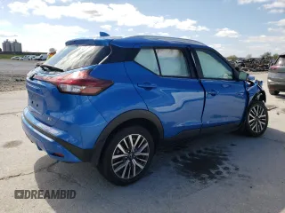 2024 Nissan Kicks SV with VIN 3N1CP5CV1RL480372, listed as a Copart auction lot 48976995 with 24,419 mi miles and Salvage Title. Bid and sale history available at carsss.com. Image 3.