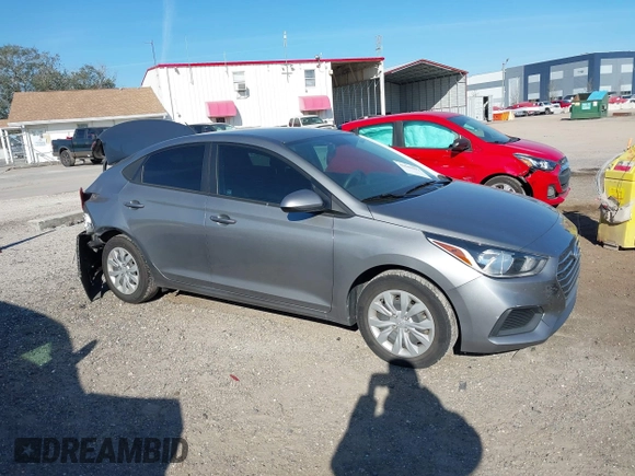 2022 Hyundai Accent SE with VIN 3KPC24A63NE156159, listed as a IAAI auction lot 41640292 with 45,797 mi miles and . Bid and sale history available at DreamBid. Image 13.