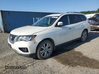 2018 Nissan Pathfinder S z VIN 5N1DR2MM0JC665072, wystawiony jako Copart lot #52212985 z przebiegiem 92 095 mil mil oraz Szkody całkowita. Historia ofert i sprzedaży dostępna na DreamBid. Obrazek 1.