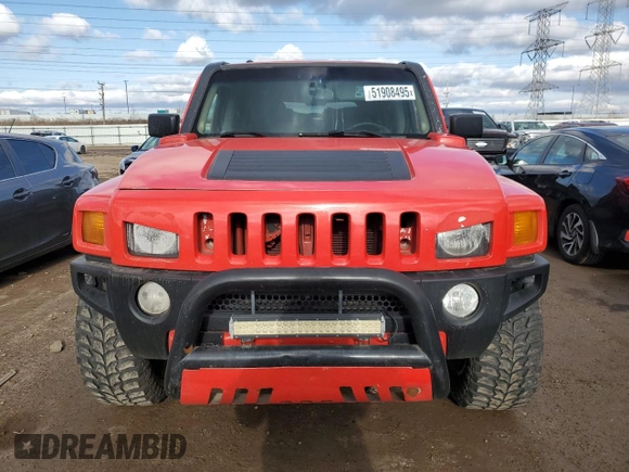 2006 Hummer H3 z VIN 5GTDN136968109763, wystawiony jako Copart lot #51908495 z przebiegiem 178 810 mil mil oraz Szkoda całkowita • Salvage title. Historia ofert i sprzedaży dostępna na DreamBid. Obrazek 5.
