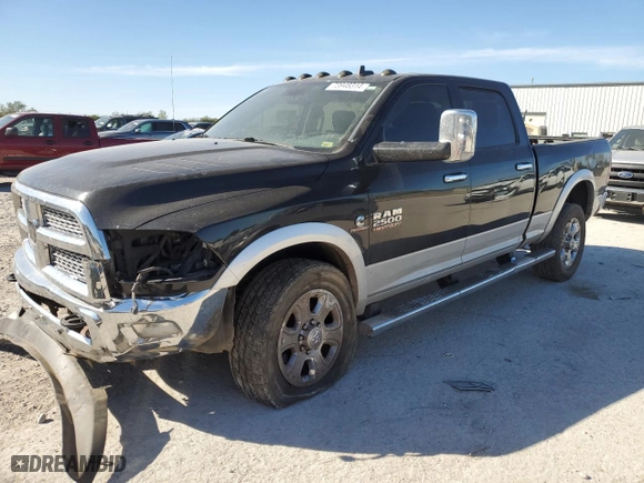 2016 Ram 2500 Laramie with VIN 3C6UR5FL7GG287274, listed as a Copart auction lot 73948314 with 135,540 mi miles and Salvage Title. Bid and sale history available at carsss.com. Image 1.