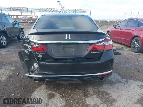 2016 Honda Accord Sport with VIN 1HGCR2F50GA133235, listed as a IAAI auction lot 42384461 with 176,640 mi miles and . Bid and sale history available at DreamBid. Image 16.