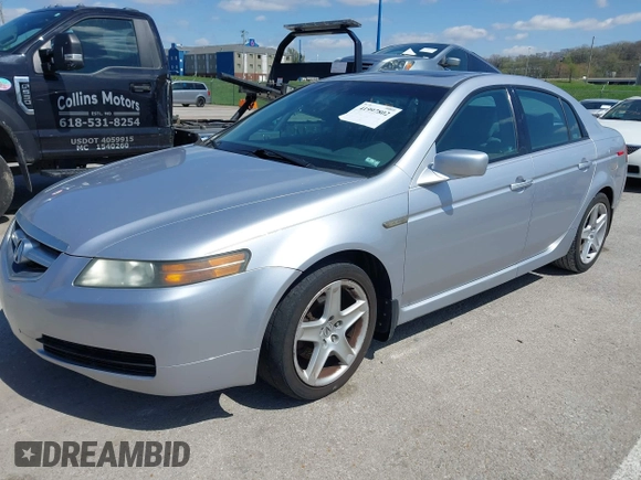 2004 Acura TL with VIN 19UUA66254A008302, listed as a IAAI auction lot 41997802 with 208,612 mi miles. Bid and sale history available at carsss.com. Image 2.