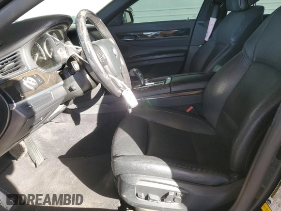 2013 BMW 7 Series 740i with VIN WBAYA6C57DC994965, listed as a Copart auction lot 81635414 with 110,698 mi miles and Salvage Title. Bid and sale history available at carsss.com. Image 7.