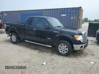 2012 Ford F-150 XL with VIN 1FTFX1ET4CFC51782, listed as a Copart auction lot 60707485 with 124,671 mi miles and Clean title. Bid and sale history available at DreamBid. Image 4.