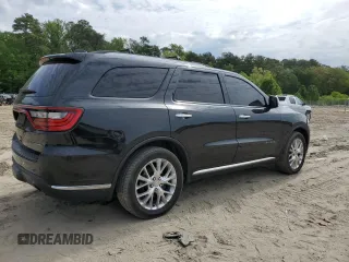 2014 Dodge Durango Citadel z VIN 1C4SDJET6EC267350, wystawiony jako Copart lot #56128585 z przebiegiem 259 339 mil mil oraz Szkoda całkowita • Salvage title. Historia ofert i sprzedaży dostępna na DreamBid. Obrazek 3.