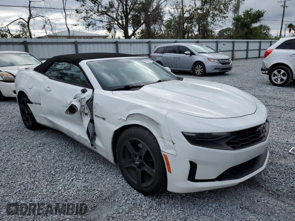 2020 Chevrolet Camaro 1LT with VIN 1G1FB3DX6L0122758, listed as a Copart auction lot 83866114 with 65,271 mi miles and Salvage Title. Bid and sale history available at carsss.com. Image 4.