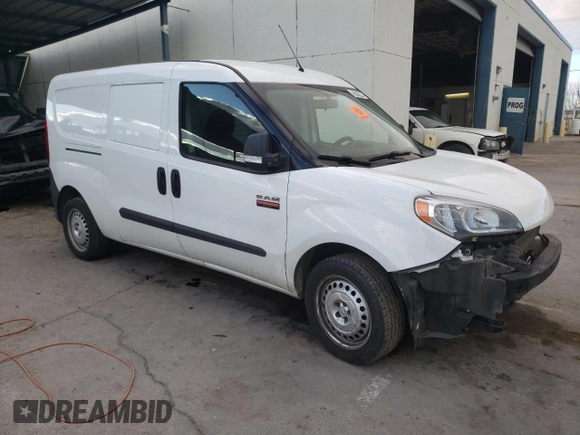 2020 Ram ProMaster City Cargo Tradesman with VIN ZFBHRFAB4L6P72534, listed as a Copart auction lot 40082834 with 97,825 mi miles and . Bid and sale history available at DreamBid. Image 4.