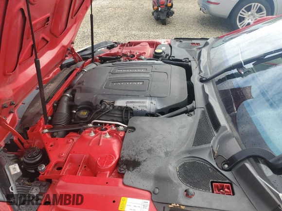 2014 Jaguar F-Type S with VIN SAJWA6FC2E8K01114, listed as a Copart auction lot 74242084 with Not Provided miles and Salvage Title. Bid and sale history available at DreamBid. Image 11.