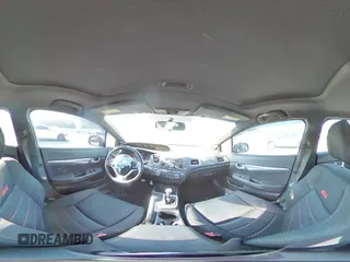 2013 Honda Civic Si with VIN 2HGFB6E58DH705837, listed as a Copart auction lot 62189265 with 211,915 mi miles and Salvage title. Bid and sale history available at DreamBid. Image 14.