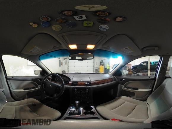 2008 Ford Taurus SEL with VIN 1FAHP27W38G172116, listed as a IAAI auction lot 41824616 with 176,864 mi miles. Bid and sale history available at carsss.com. Image 19.