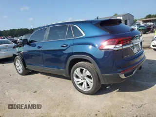 2020 Volkswagen Atlas SEL with VIN 1V2ME2CA9LC208916, listed as a Copart auction lot 58592685 with 111,216 mi miles and Salvage title. Bid and sale history available at DreamBid. Image 2.