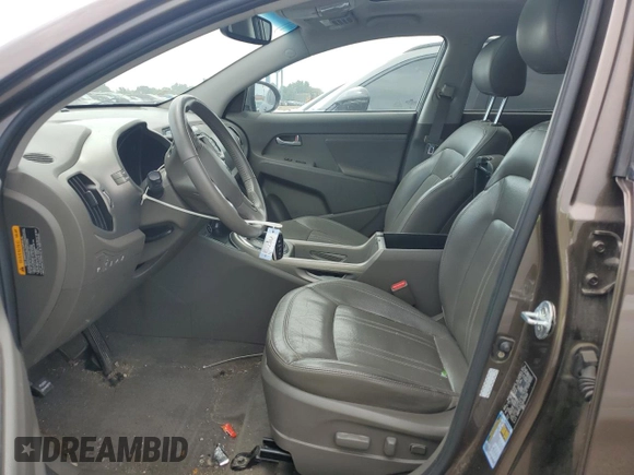2013 Kia Sportage EX с VIN KNDPCCA27D7531426, выставлен на аукционе Copart как лот 62378835 с пробегом Не указан миль и Списание • Salvage title. История ставок и продаж доступна на DreamBid. Изображение 7.