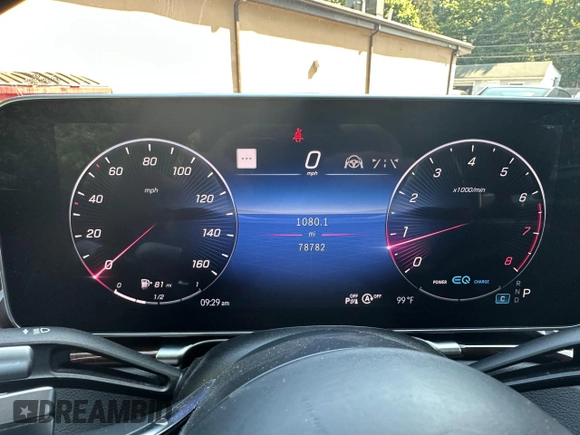 2022 Mercedes-Benz S 500 with VIN W1K6G6DB9NA135120, listed as a Copart auction lot 62720385 with 78,782 mi miles and Clean title. Bid and sale history available at DreamBid. Image 8.