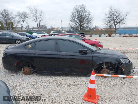 2016 Chrysler 200 S with VIN 1C3CCCBBXGN115906, listed as a IAAI auction lot 41510767 with 211,936 mi miles. Bid and sale history available at carsss.com. Image 12.
