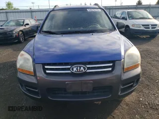 2008 Kia Sportage LX z VIN KNDJF724587483905, wystawiony jako Copart lot #54675115 z przebiegiem 120 493 mil mil oraz Szkoda całkowita • Salvage title. Historia ofert i sprzedaży dostępna na DreamBid. Obrazek 5.