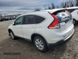 2014 Honda CR-V EX-L with VIN 5J6RM4H78EL048768, listed as a Copart auction lot 47720055 with 100,062 mi miles and Salvage Title. Bid and sale history available at carsss.com. Image 2.