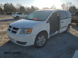 2008 Dodge Caravan z VIN 1D8HN11HX8B177557, wystawiony jako Copart lot #68061154 z przebiegiem Nie podano mil oraz Szkoda całkowita • Salvage title. Historia ofert i sprzedaży dostępna na DreamBid. Obrazek 1.