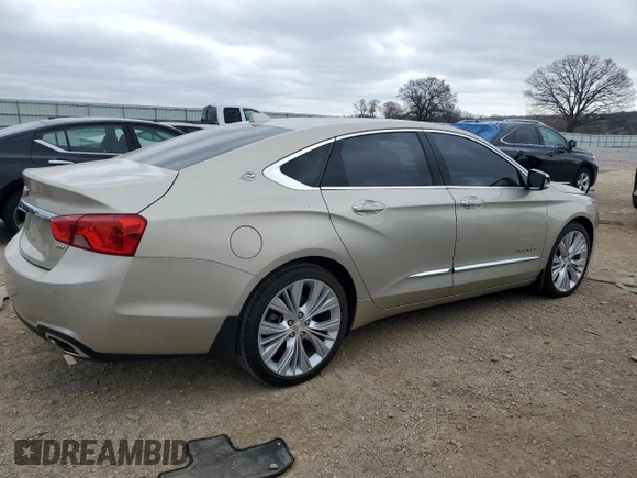 2014 Chevrolet Impala LTZ with VIN 2G1155S39E9142315, listed as a Copart auction lot 53278385 with 121,671 mi miles and Clean Title. Bid and sale history available at DreamBid. Image 3.