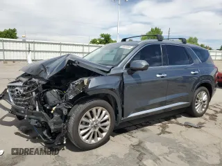 2020 Hyundai Palisade Limited z VIN KM8R5DHE2LU150667, wystawiony jako Copart lot #56534995 z przebiegiem 108 441 mil mil oraz Szkoda całkowita • Salvage title. Historia ofert i sprzedaży dostępna na DreamBid. Obrazek 1.