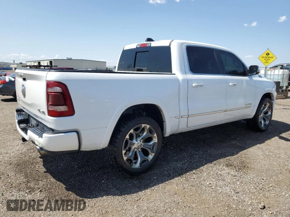 2019 Ram 1500 Limited with VIN 1C6SRFHT3KN663365, listed as a Copart auction lot 61446635 with 231,875 mi miles and Clean title. Bid and sale history available at DreamBid. Image 3.