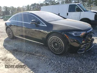 2022 Mercedes-Benz EQS with VIN W1KCG2DB5NA010482, listed as a Copart auction lot 40247144 with 0 mi miles and Non Repairable. Bid and sale history available at carsss.com. Image 4.