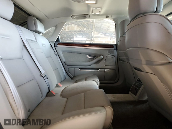 2008 Audi A8 L 4.2L with VIN WAUMV94E28N014295, listed as a Copart auction lot 53920295 with 116,703 mi miles and Clean Title. Bid and sale history available at carsss.com. Image 10.